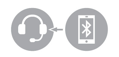 połączenie nauszników przez bluetooth ze smartofnem